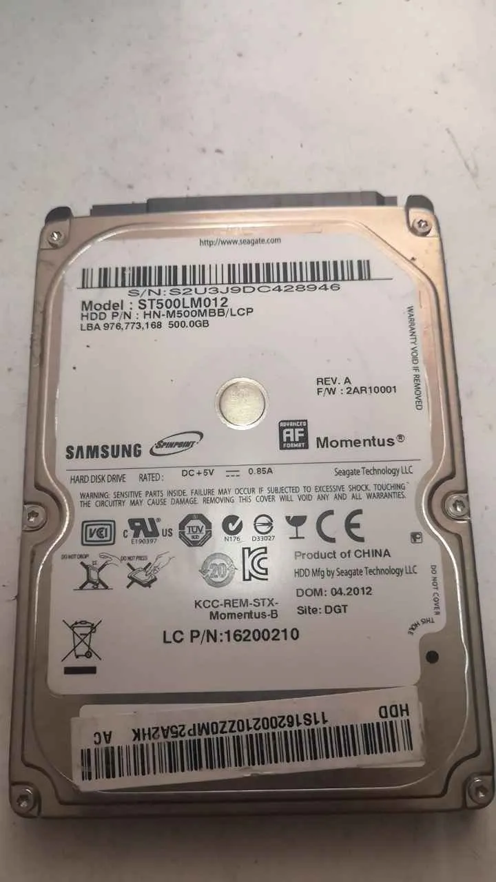 Seagate ST500LM012