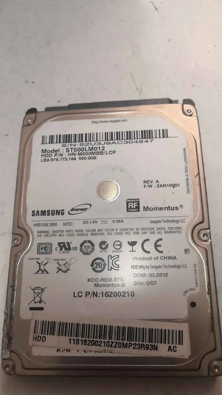 Samsung ST500LM012