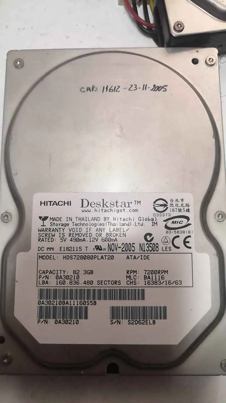 HDS728080PLAT20