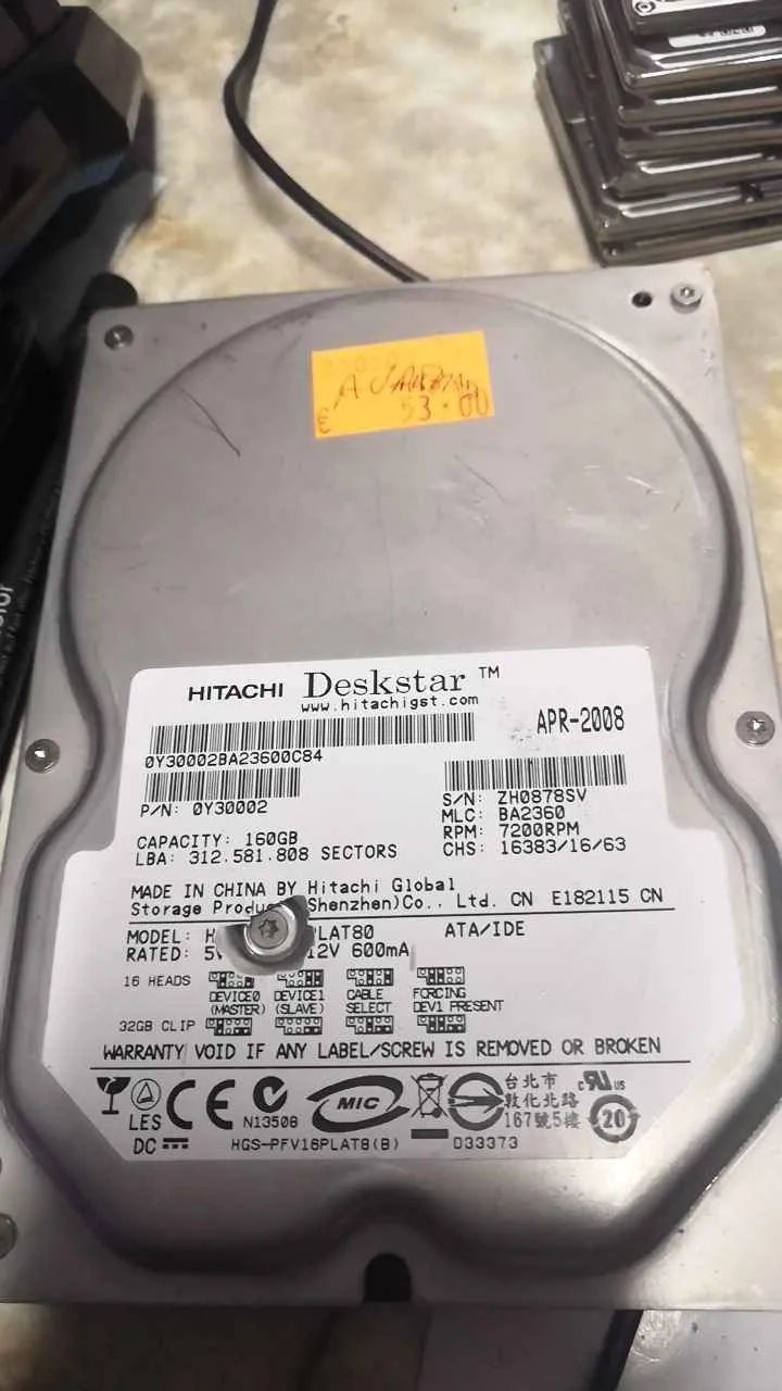 Hitachi HDL80 S/N ZH0878SV