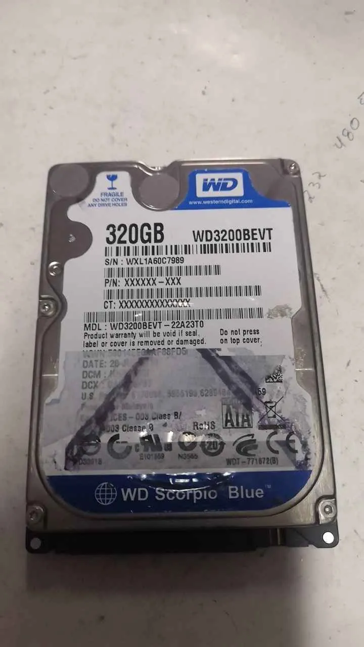 WD3200BEVT-22A23T0
