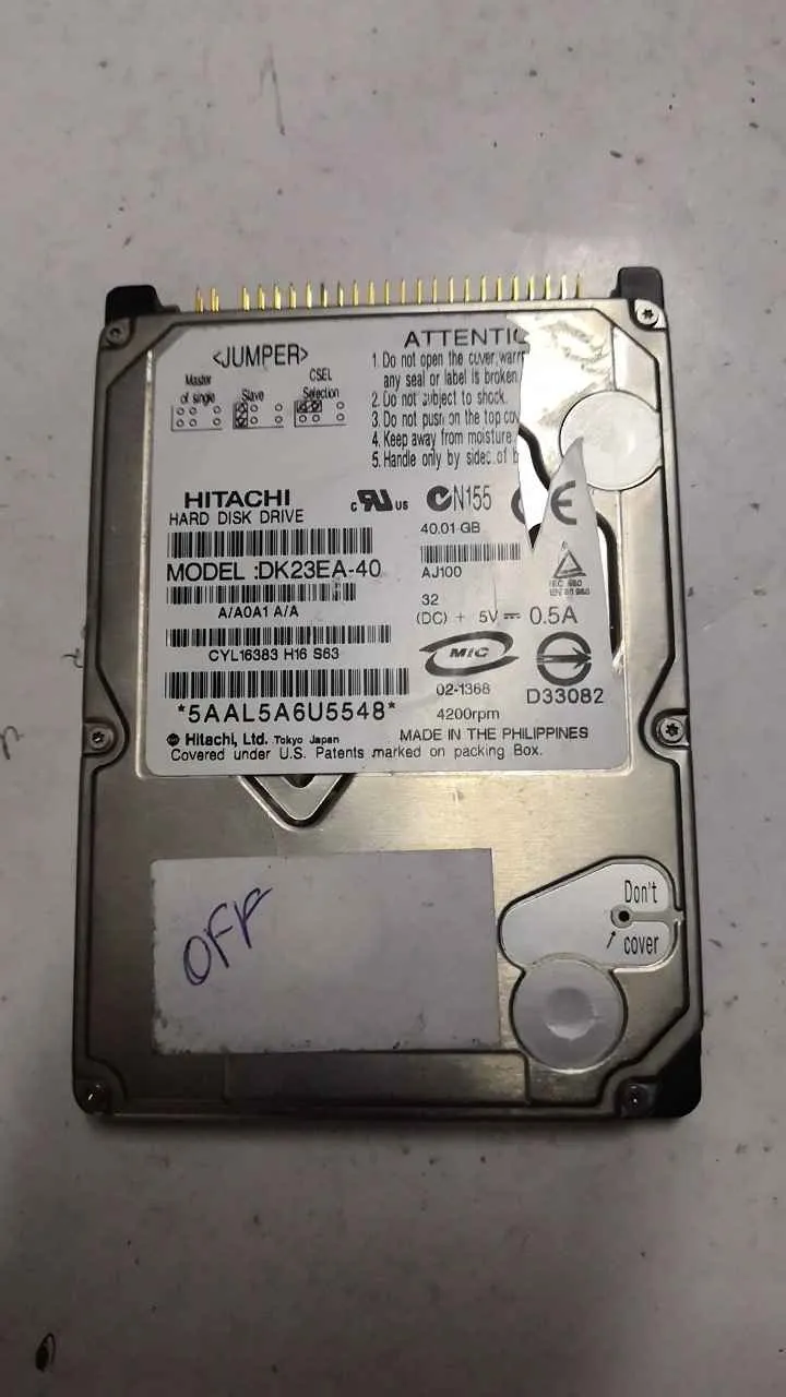 Hitachi DK23EA-40 S/N 5AAL5A6U5548