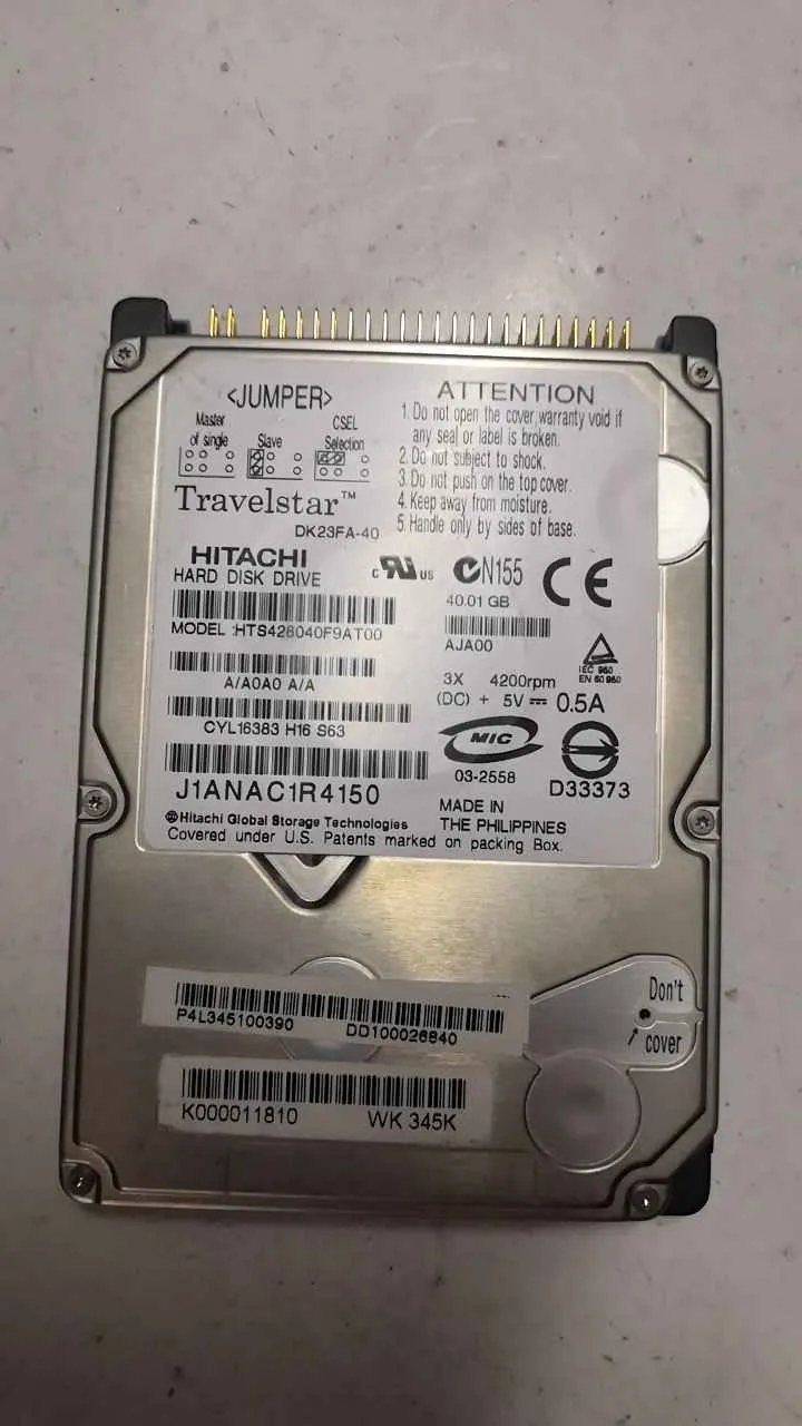 Hitachi DK23FA-40 S/N J1ANAC1R4150