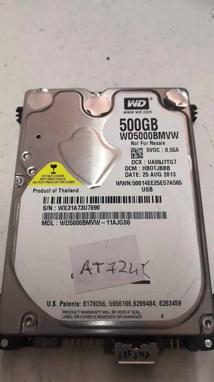 WD5000BMVW-11AJGS0