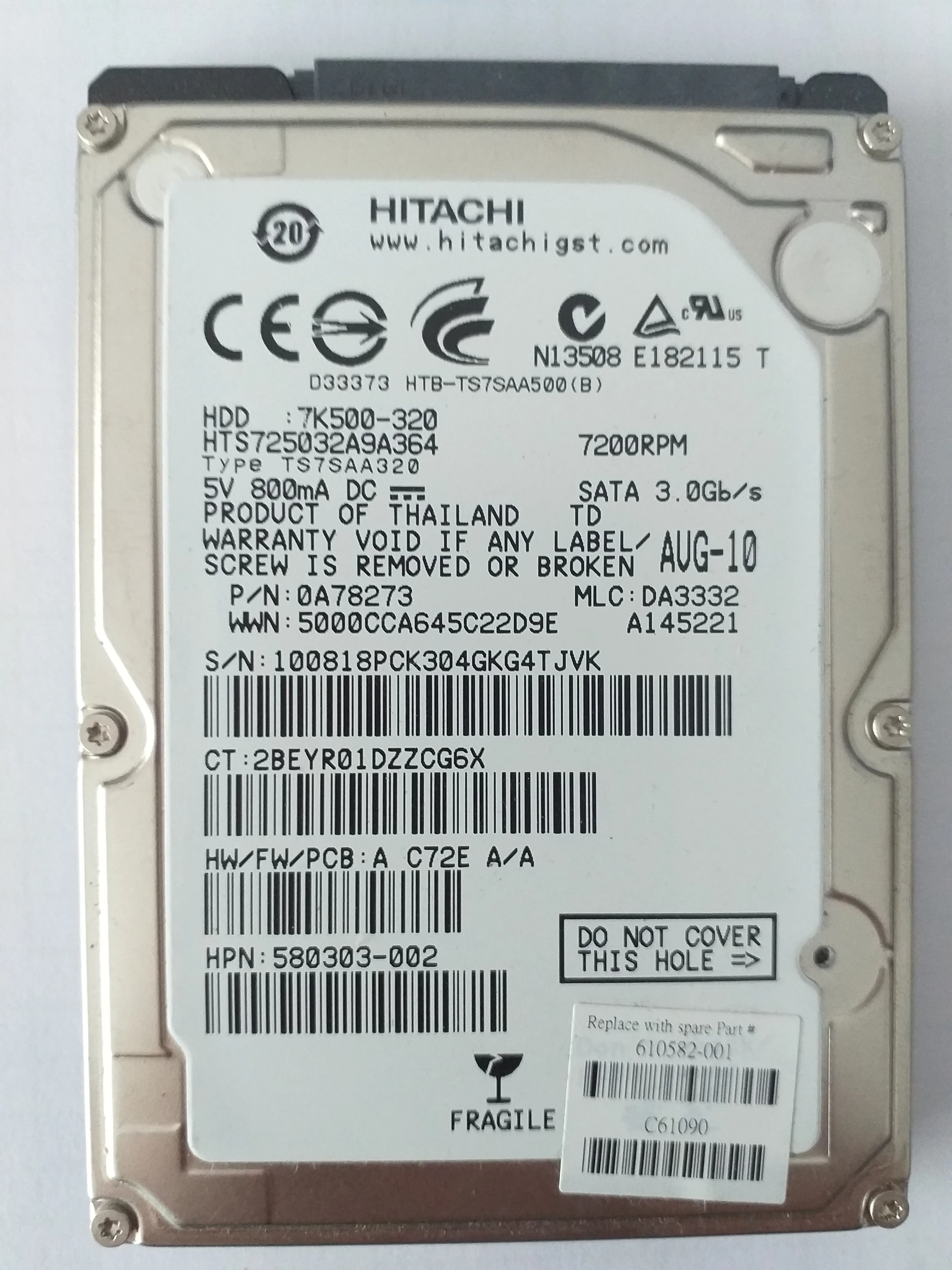 HTS725032A9A364
