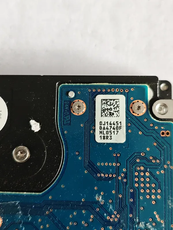 Placa PCB 0J14451 — Hitachi HTS541010A9E680