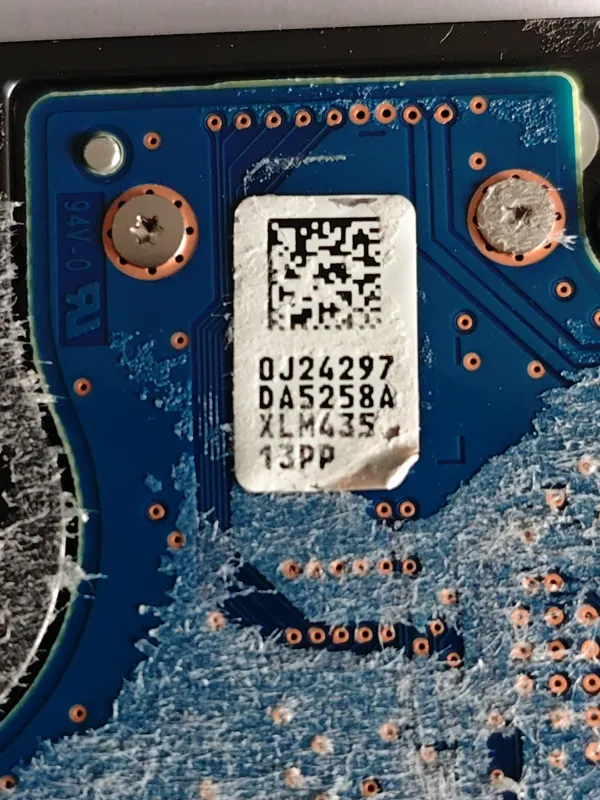 Placa PCB 0J24297 — Hitachi HTS545050A7E380
