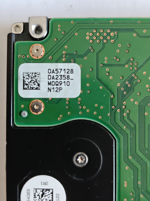 Placa PCB DA2358_ — Hitachi HTS543225L9SA00