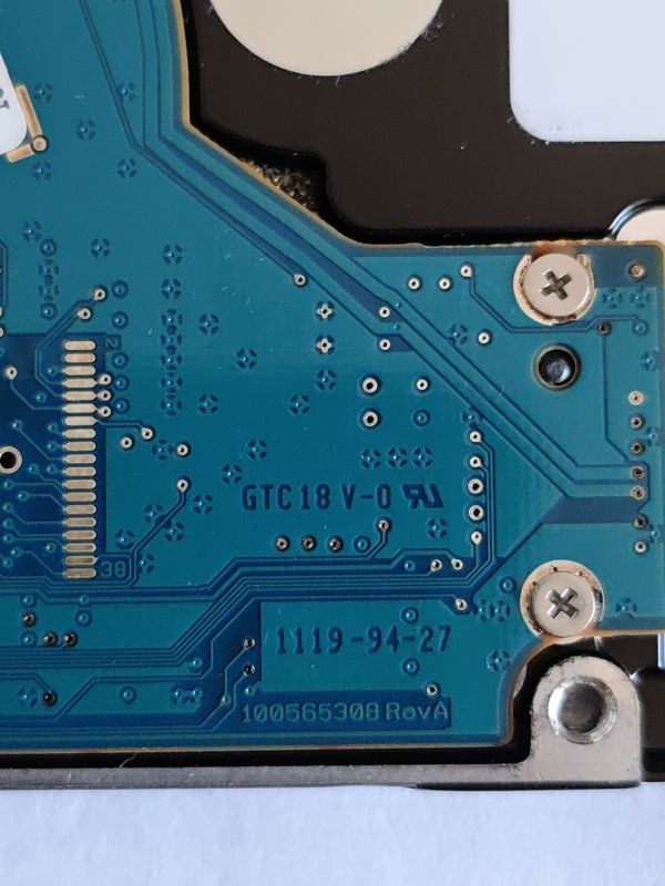 Board PCB 100565308 — Seagate ST9250410AS