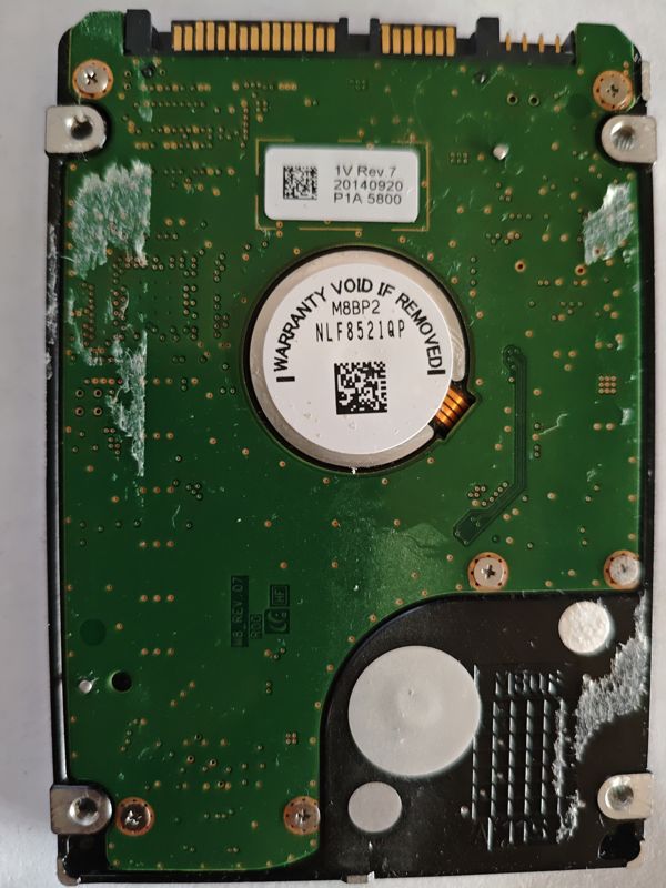Placa PCB 20140920 — Seagate ST1000LM024