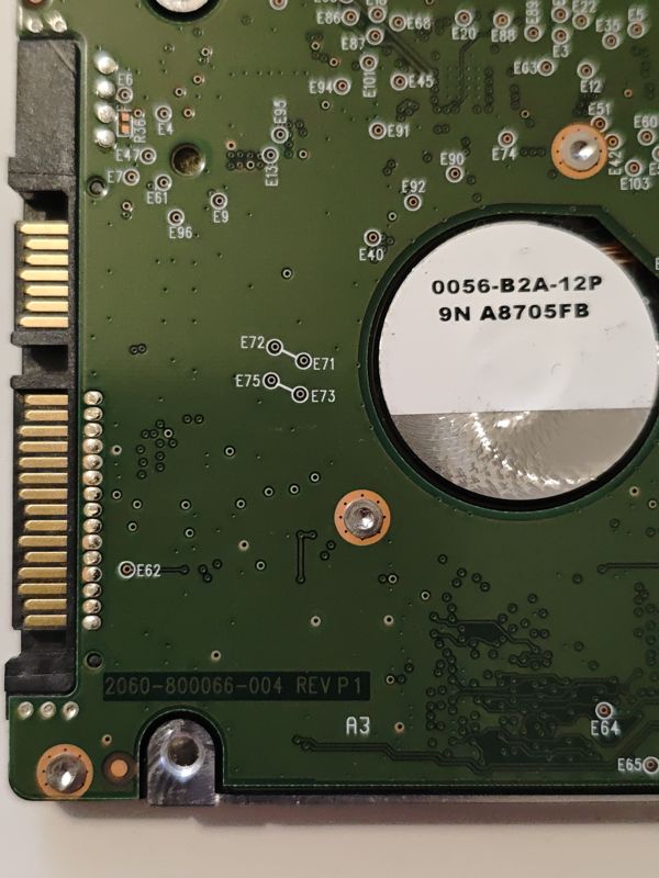 Board PCB 2060-800066-004 — Western Digital WD10SPZX-21Z10T0