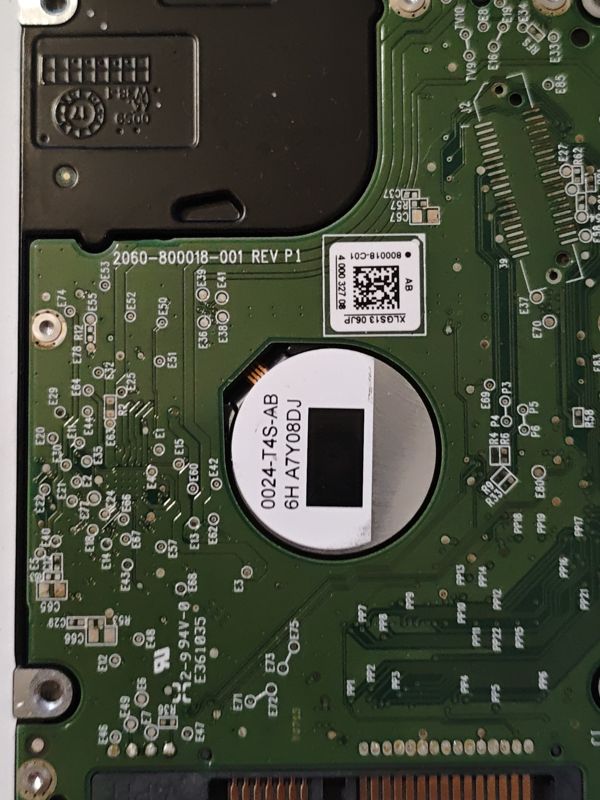 Board PCB 2060-800018 — Western Digital WD5000LPLX-08ZNTT0