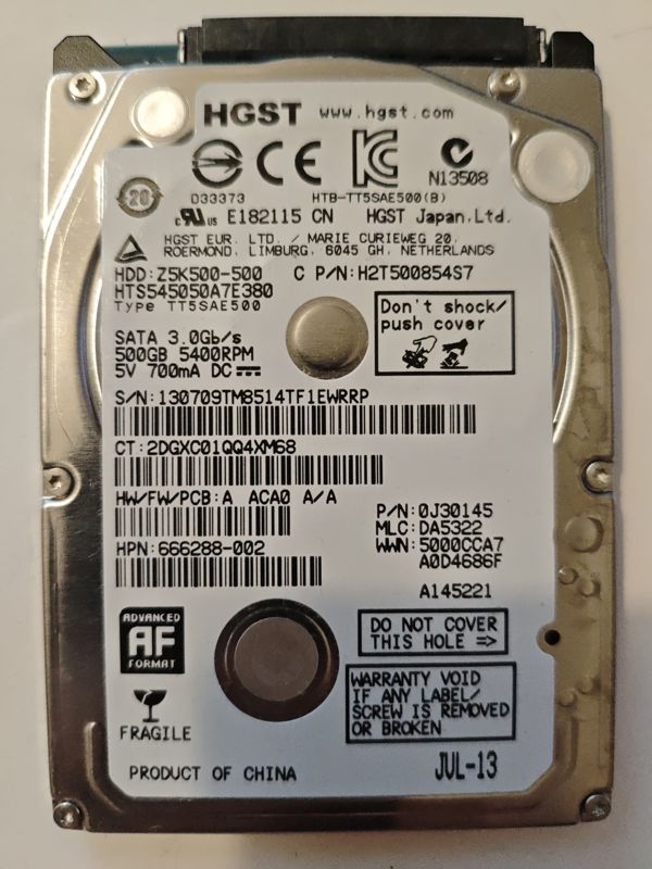 HTS545050A7E380