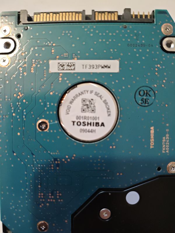 Placa PCB G002439-0A — Toshiba MK2555GSX