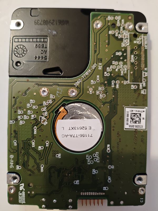 Board PCB 2060-771814 — Western Digital WD10TMVW-11ZSMS5