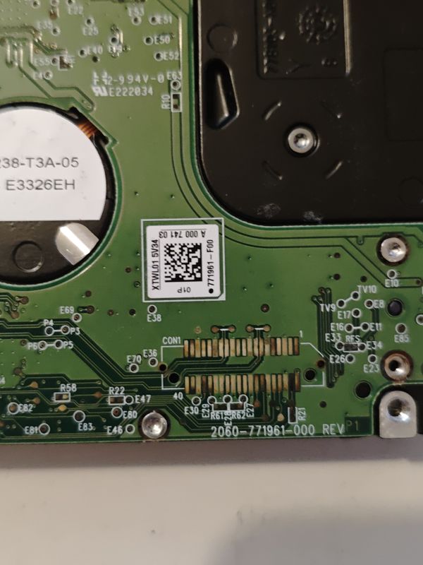 Placa PCB 2060-771961 — Western Digital WD15NMVW-11AV3S0