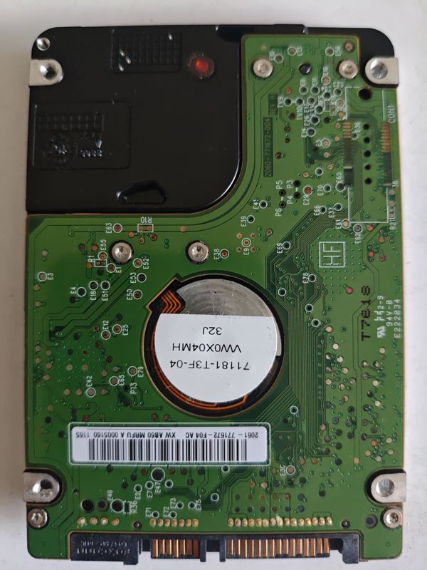 Placa PCB 2060-771672 — Western Digital WD3200BEVT-75A23T0