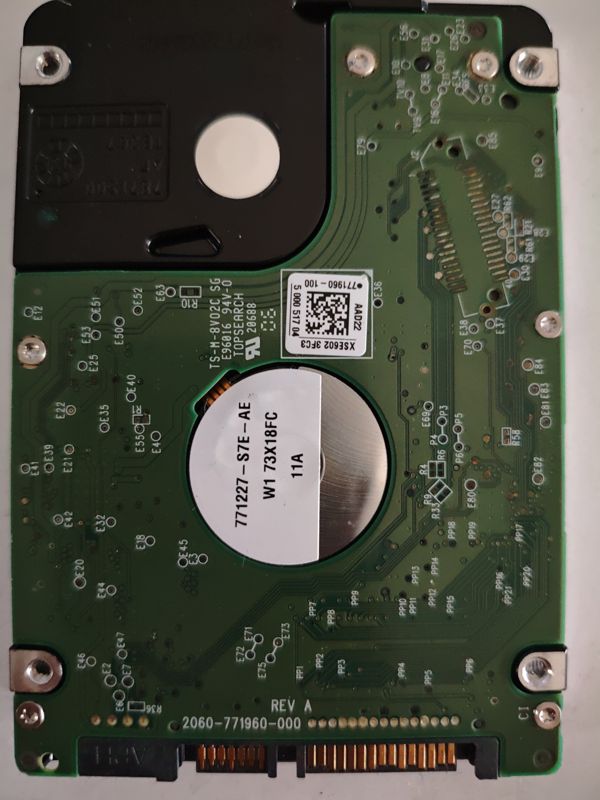 Placa PCB 2060-771960 — Western Digital WD10JPVX-22JC3T0