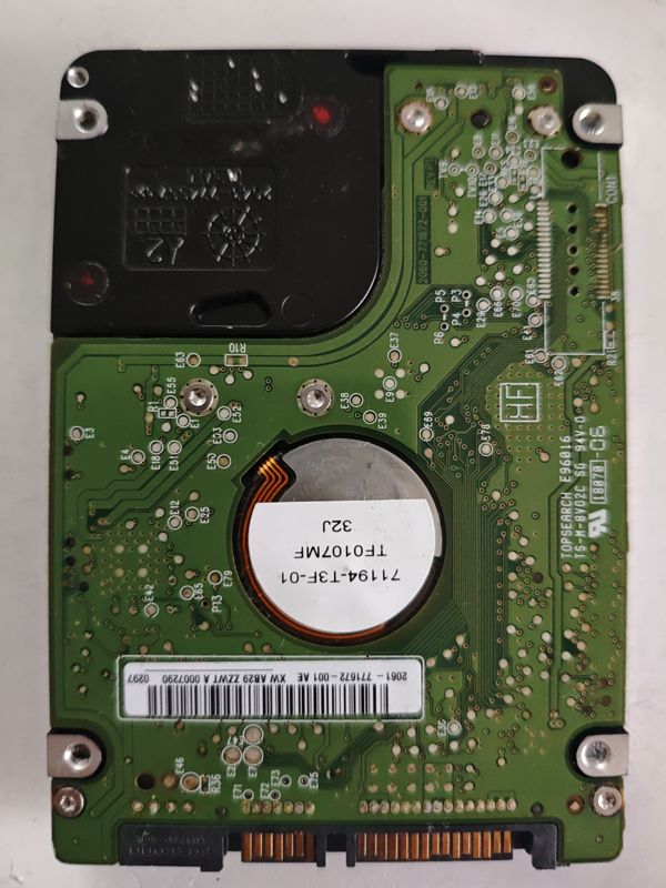 Placa PCB 2060-771672 — Western Digital WD5000BEVT-26A0RT0