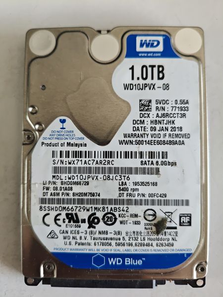 WD10JPVX-08JC3T6